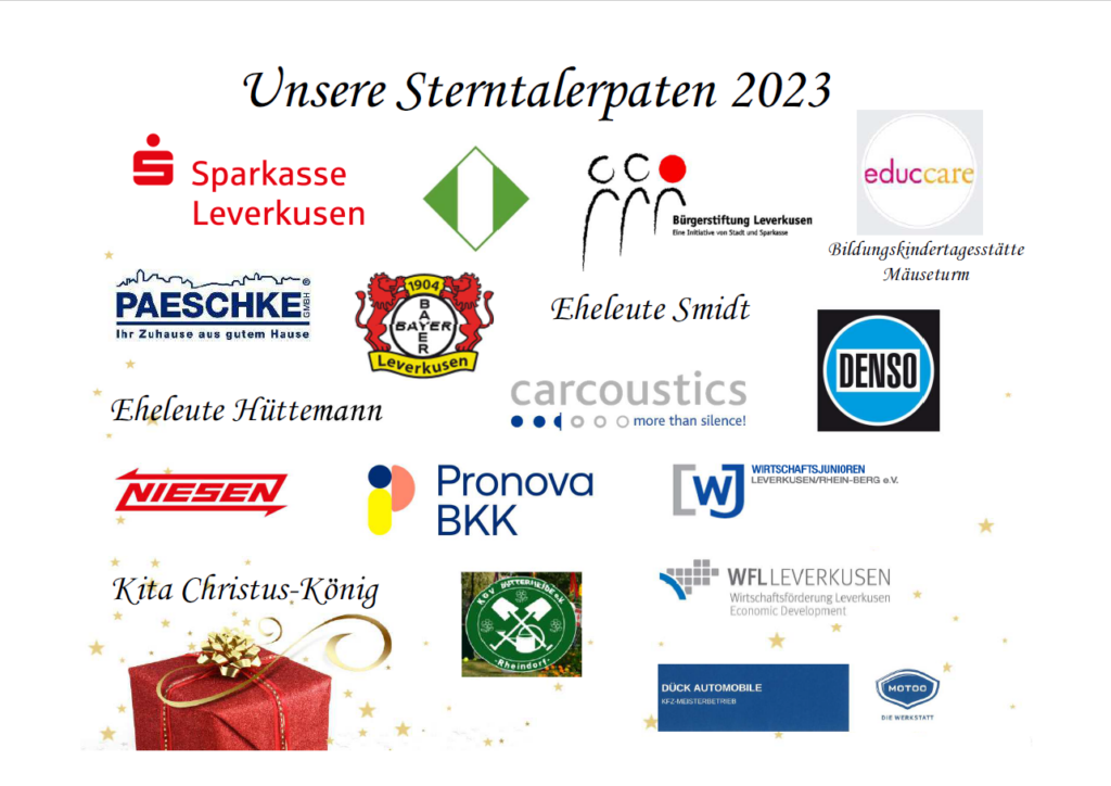Sterntaler donation in Leverkusen